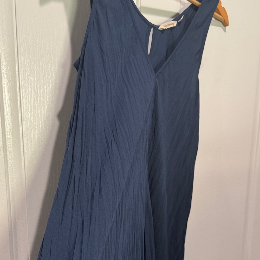 Soft Surroundings Elegant Blue Maxi Dress - Picture 5 of 5